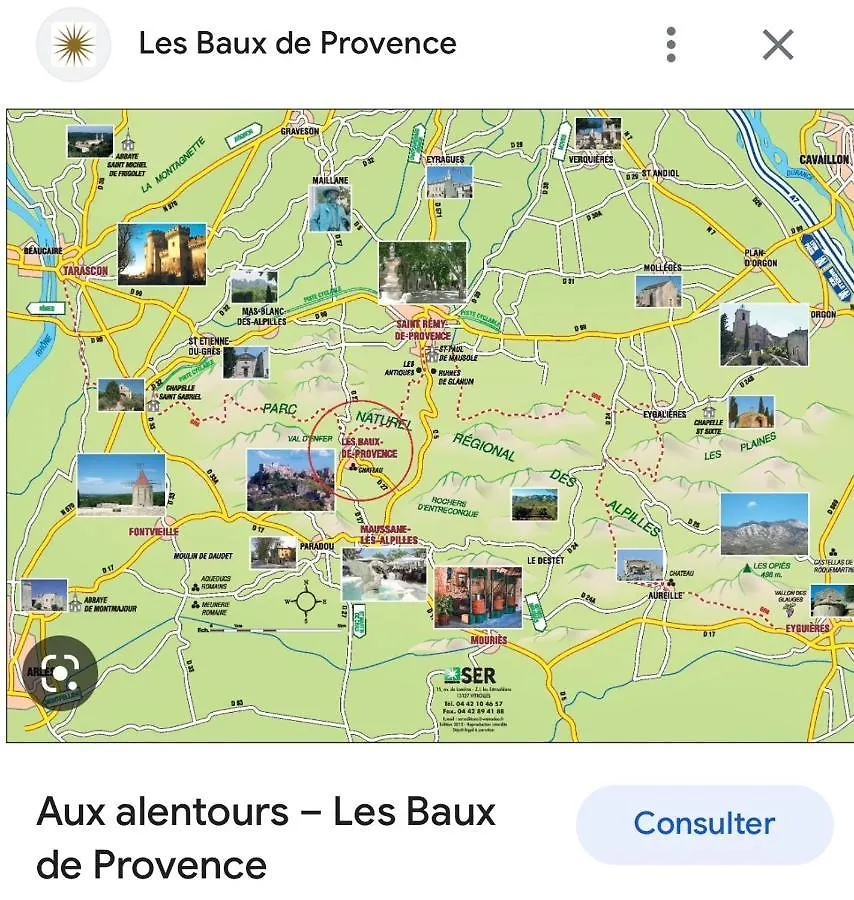 Appartement Lou Bonur à Les Baux-de-Provence France
